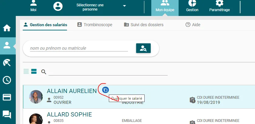 Capture d’écran Fastilog