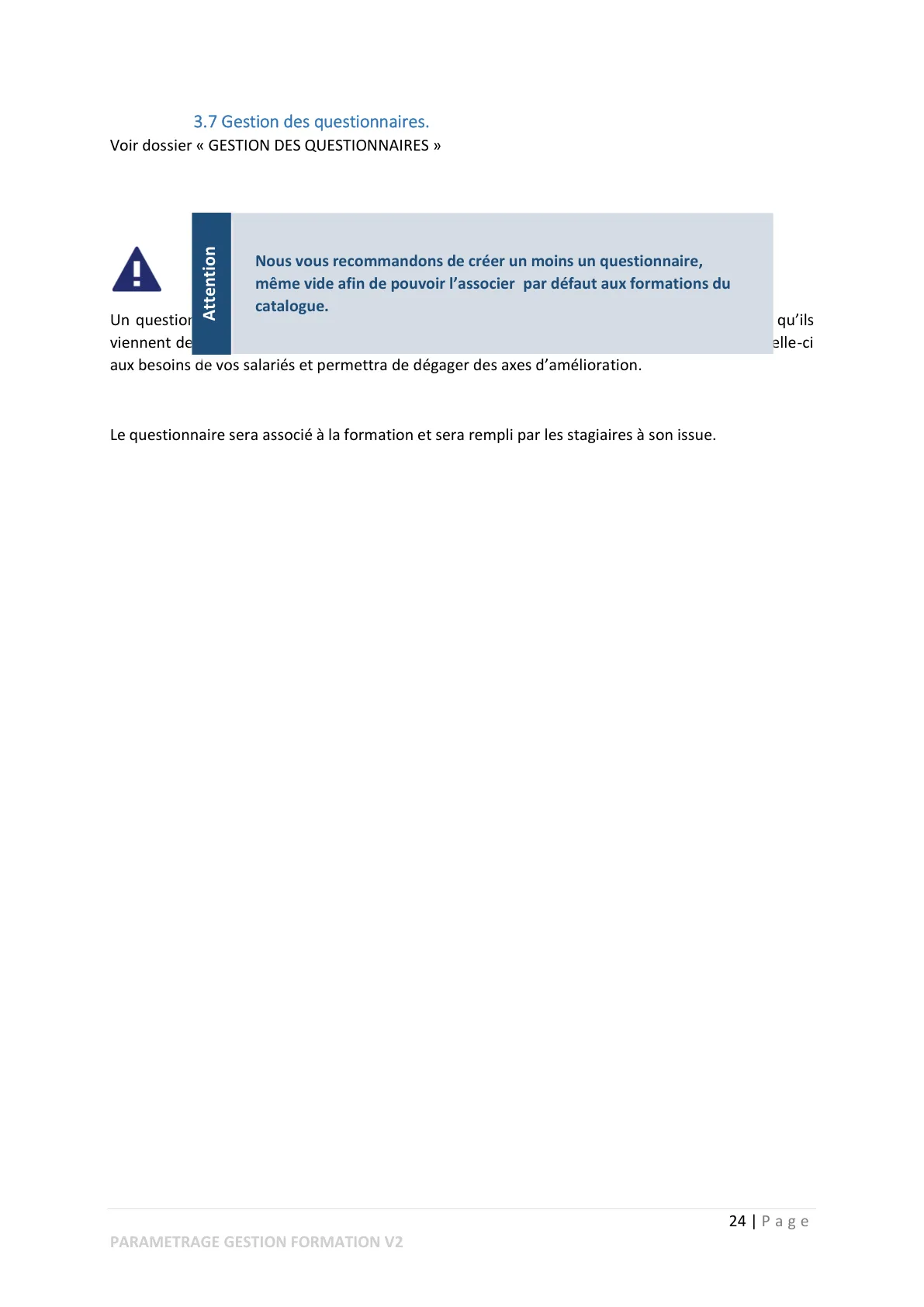 Les prestataires — page 7