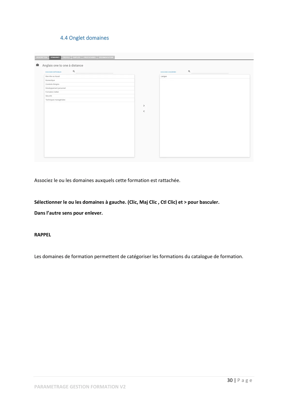 Le catalogue de formations — page 6