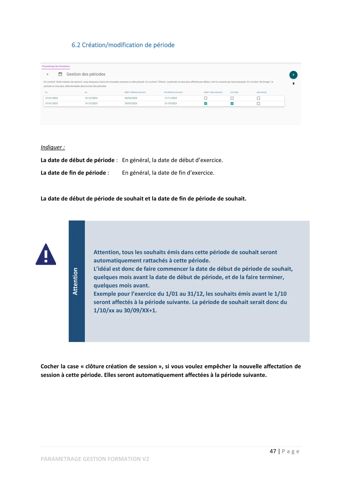 Les périodes du plan — page 2